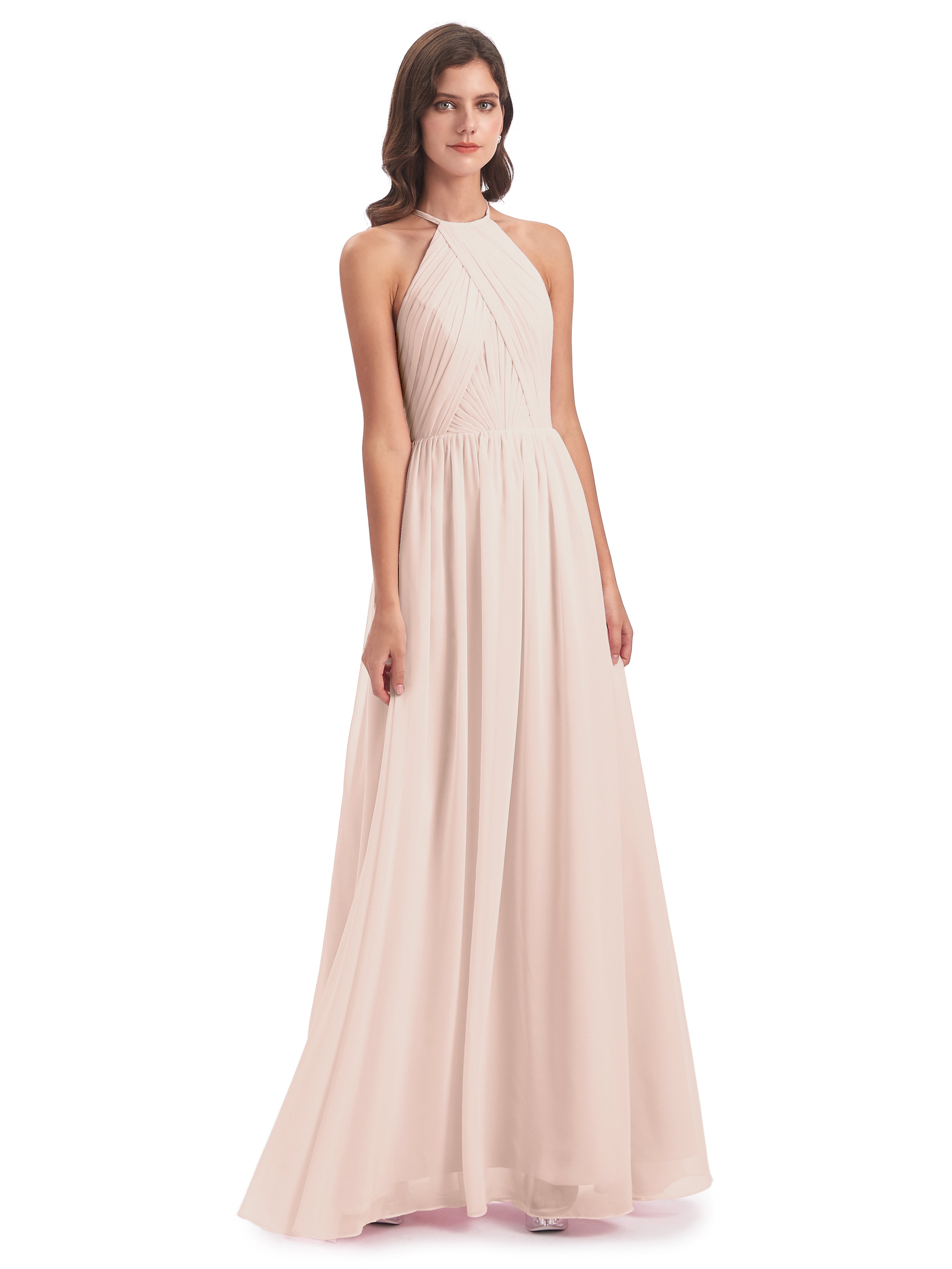 Robes Demoiselle d'Honneur Sans Manche