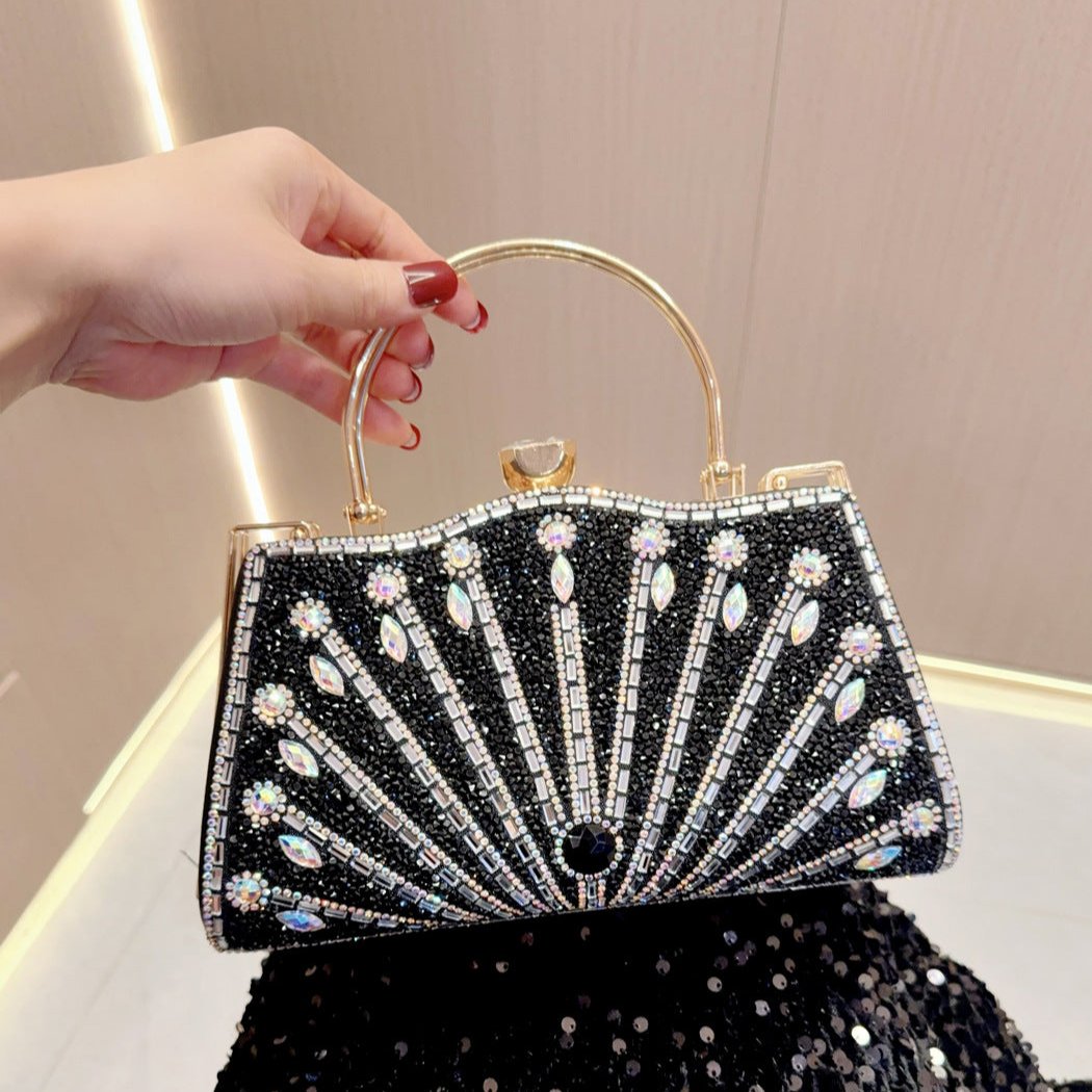 Sac de Soirée de Luxe Orné de Cristaux