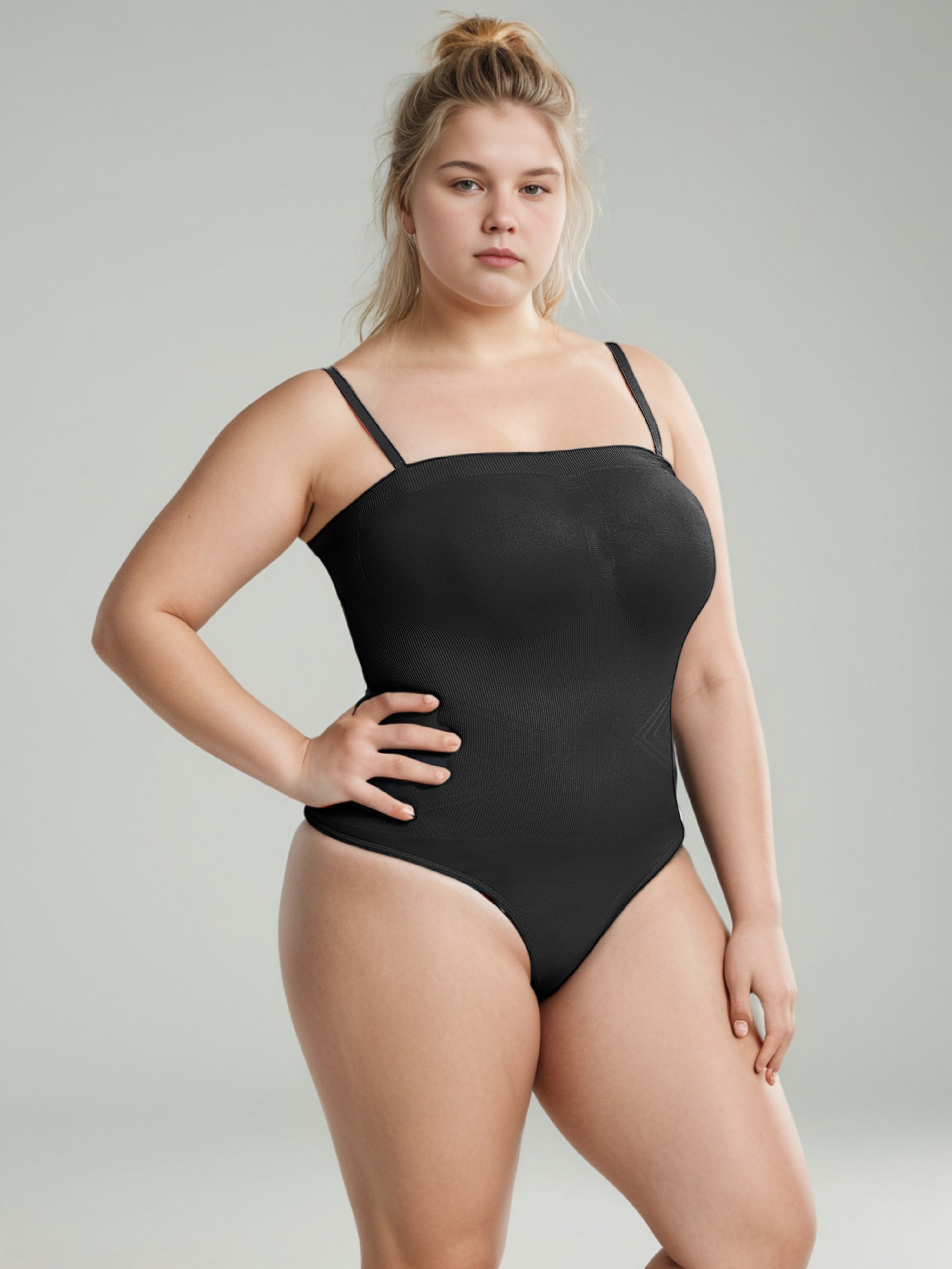 Combinaison moulante à bretelles fines Corset de mariage pour femmes Grande Taille