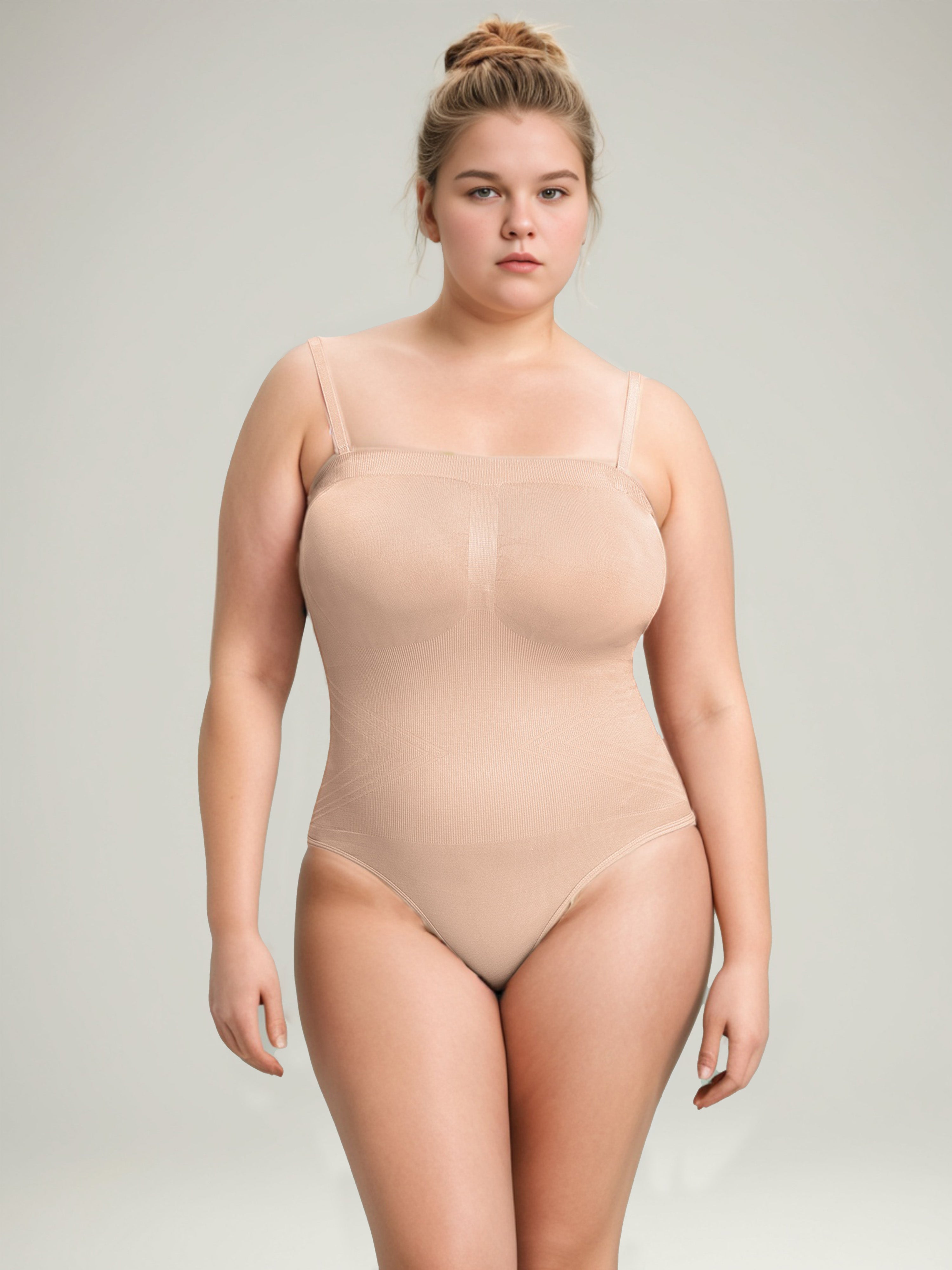 Combinaison moulante à bretelles fines Corset de mariage pour femmes Grande Taille