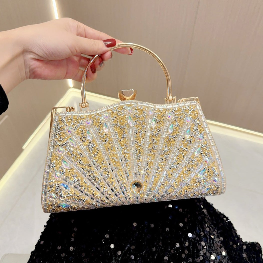 Sac de Soirée de Luxe Orné de Cristaux