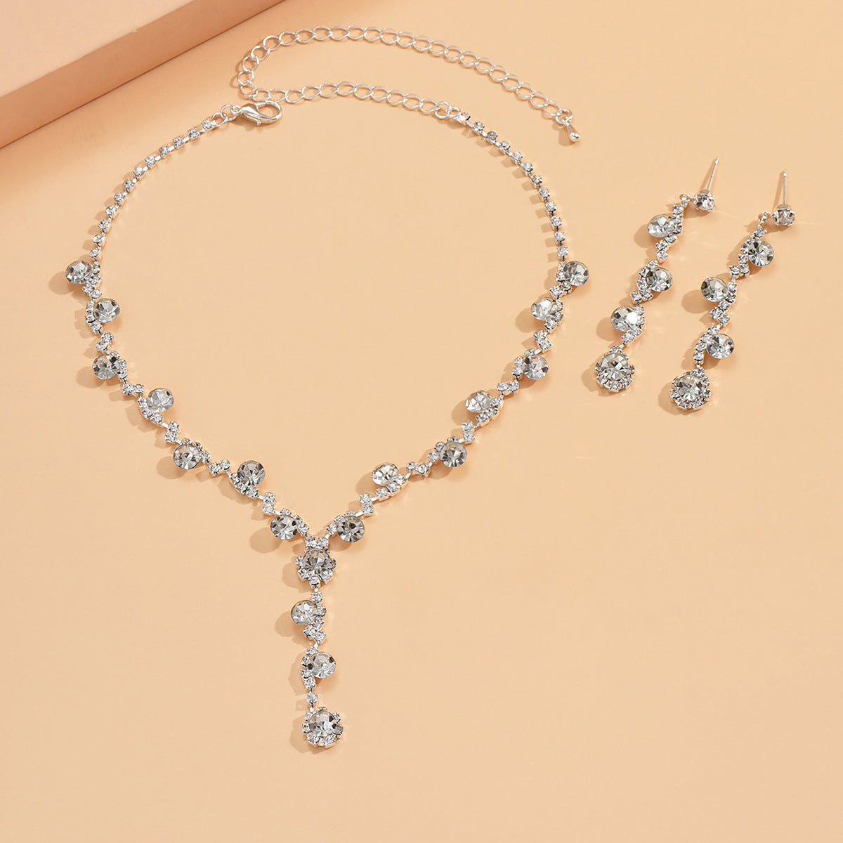 2 pièces (collier+boucles d'oreilles)