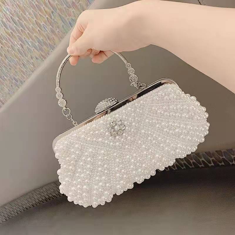 Sac de soirée élégant en perles