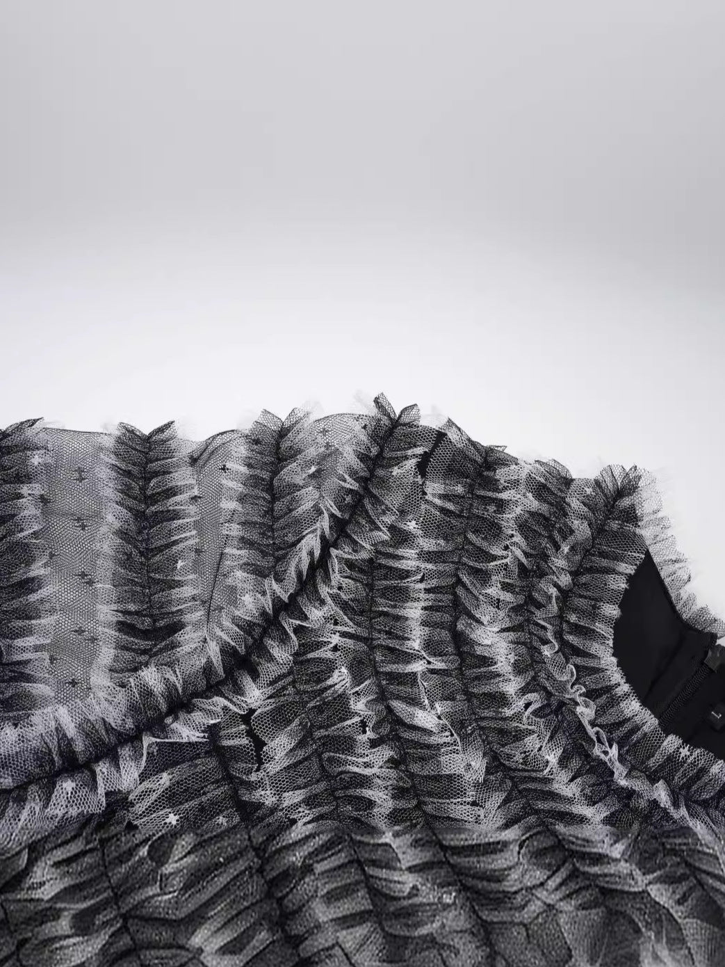 Robe Trapèze Col Rond Demi-Manches Robe de Soirée