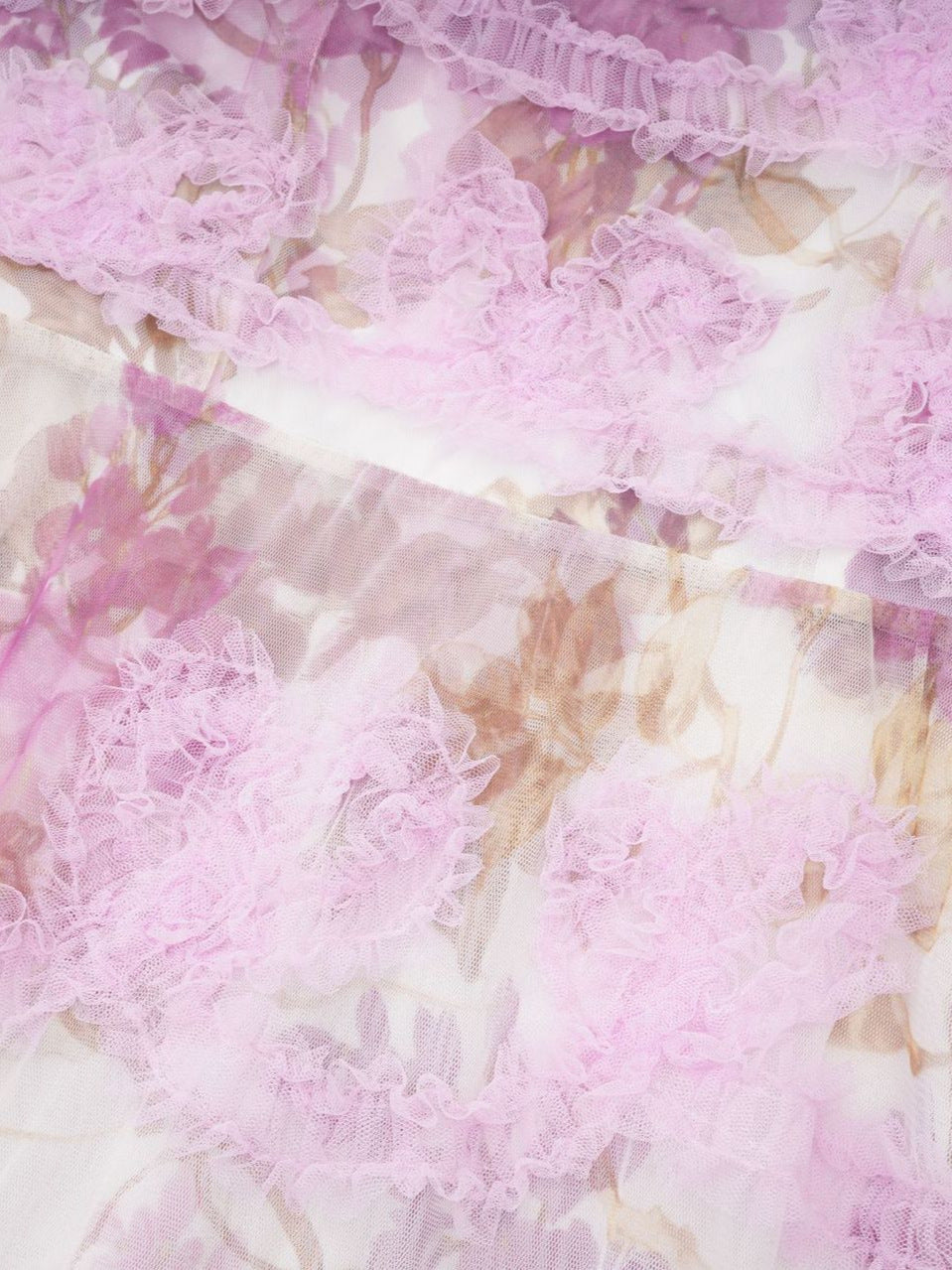 Robe Longue Trapèze Col Rond Manches Courtes Robe de Soirée en Lilas