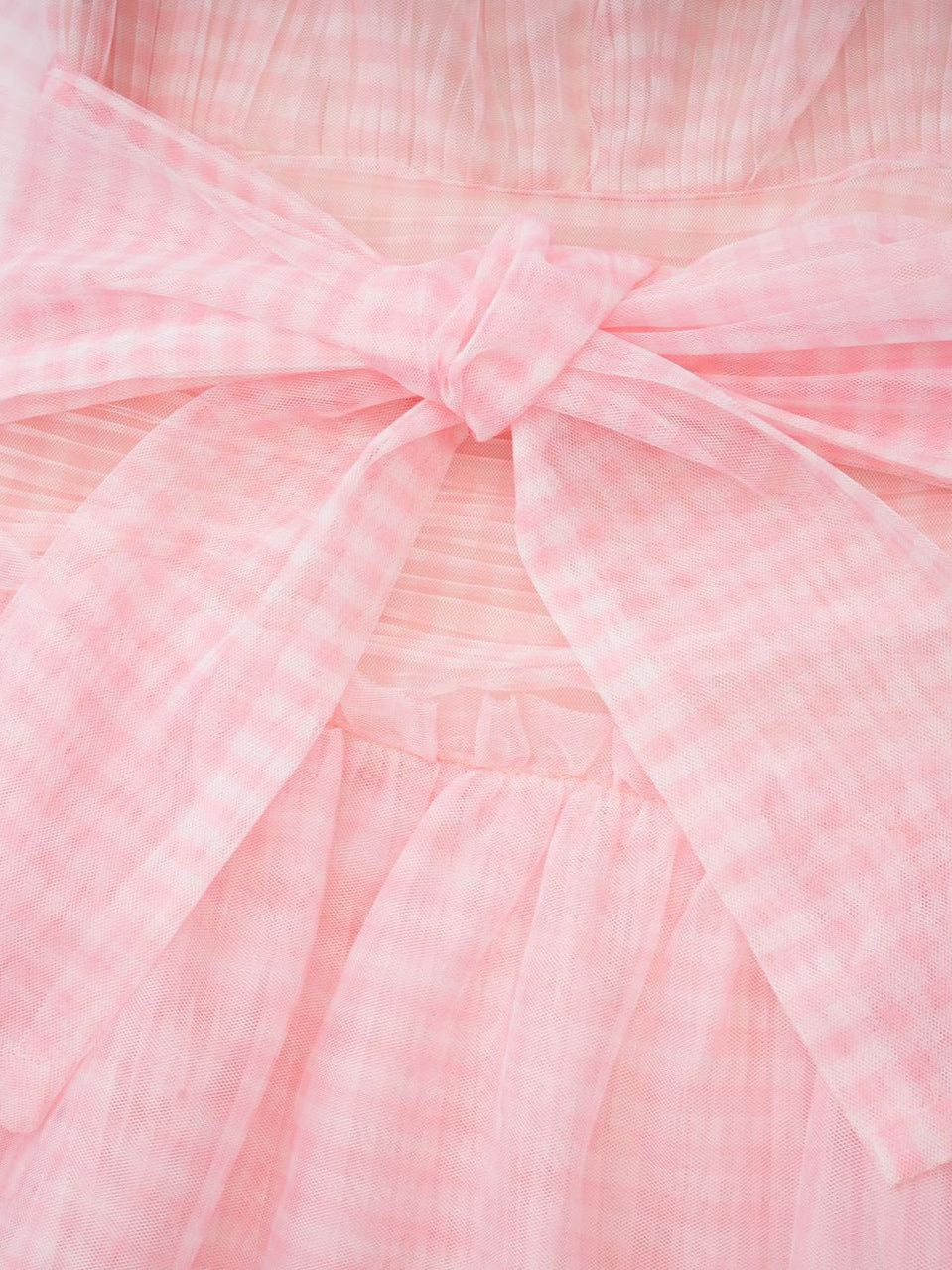 Robe Trapèze Col Carré à Volants Manches Courtes Robe de Soirée en Rose