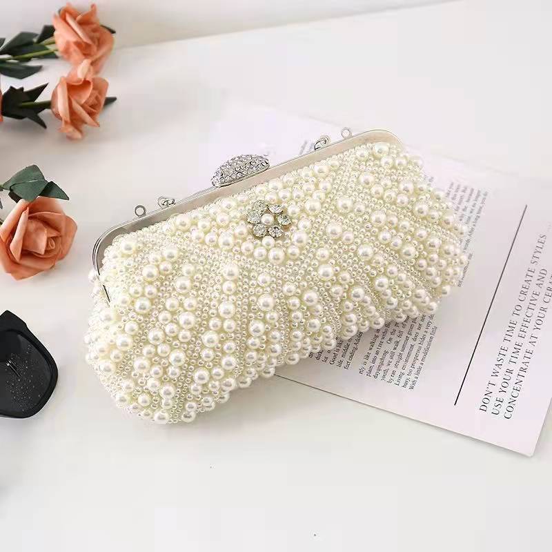 Sac de soirée élégant en perles