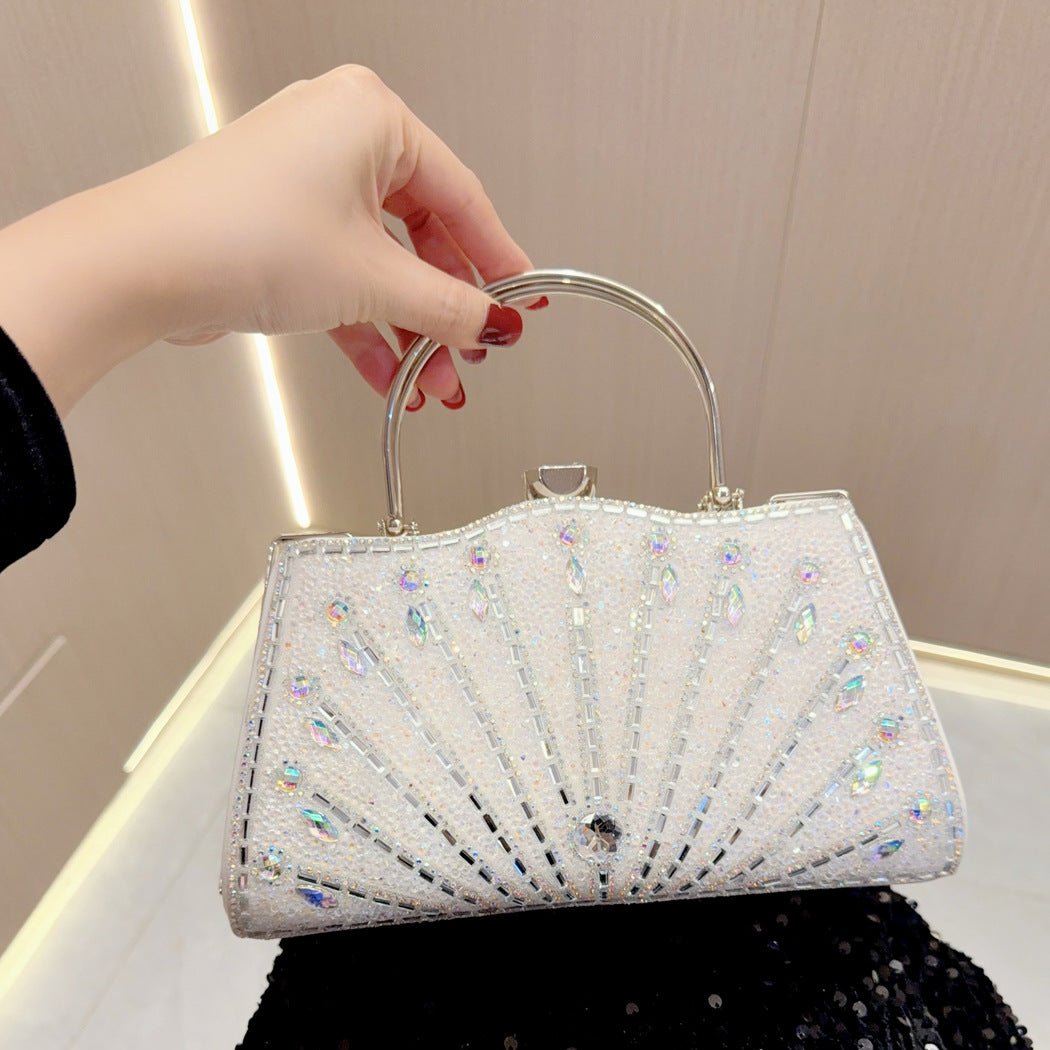Sac de Soirée de Luxe Orné de Cristaux