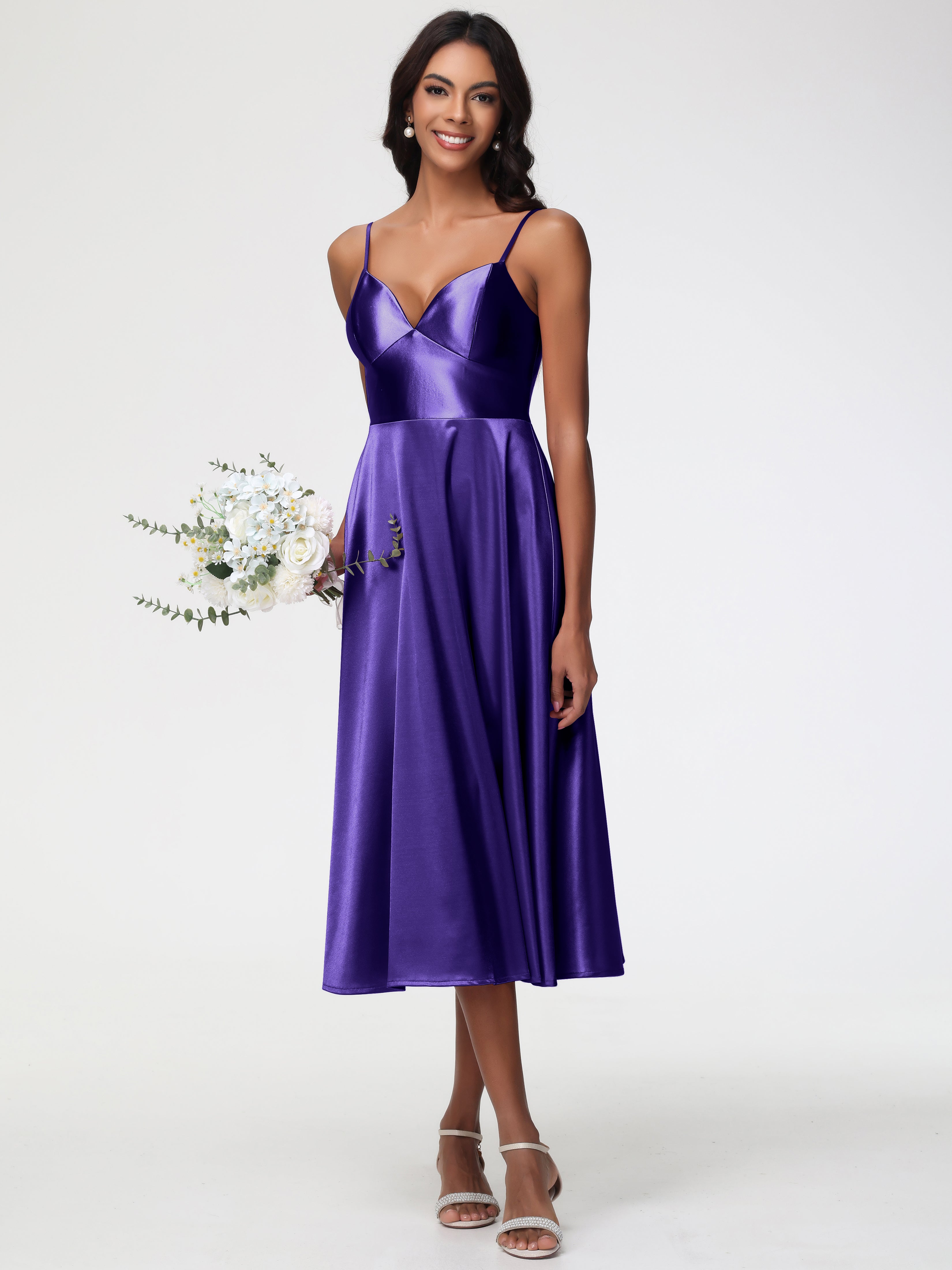 Robes De Demoiselle D'Honneur En Régence Robe Demoiselle D Honneur Avec Décolleté En V