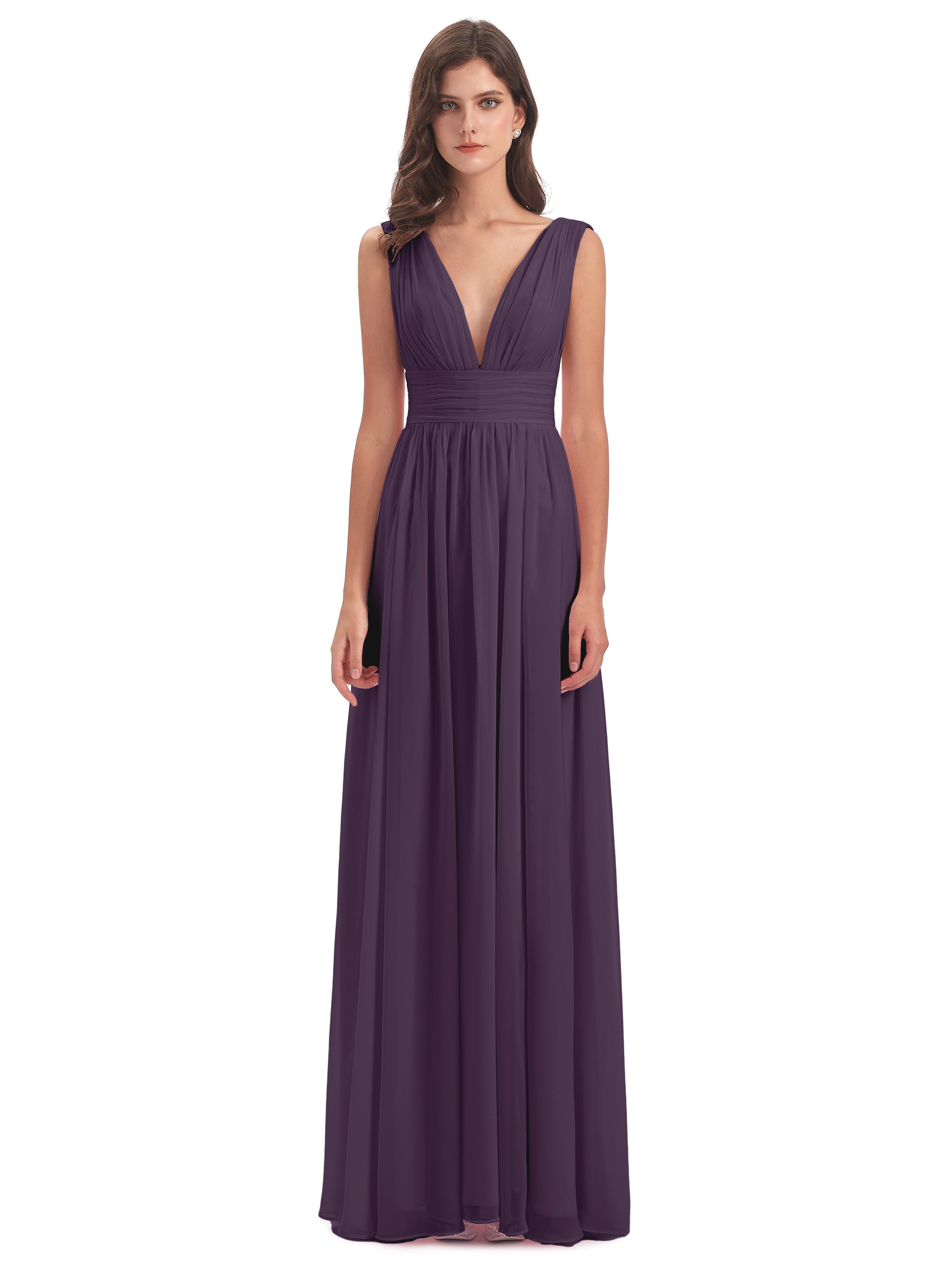 Robe Demoiselle D Honneur Plume Emma Dos En V Fendue Devant Robes Demoiselle D'Honneur