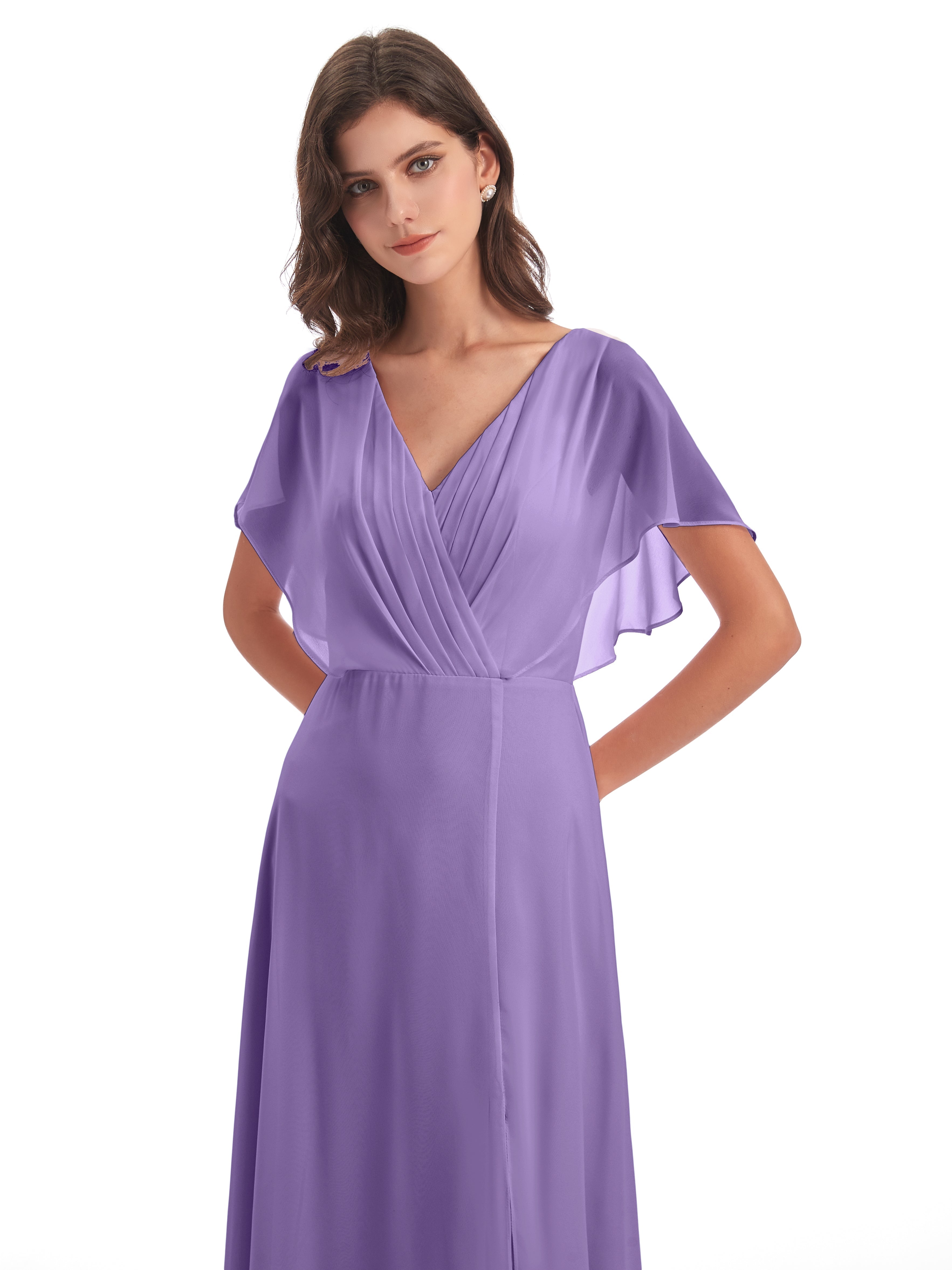 Robes De Demoiselle D'Honneur Tahiti Dos Ouvert Fendue Devant Robes Demoiselle D'Honneur