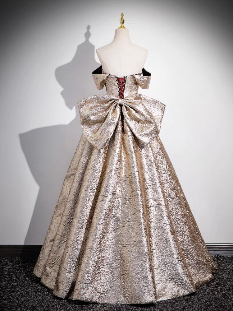 Somptueuse Robe Bandeau de Quinceanera avec un Nœud Papillon