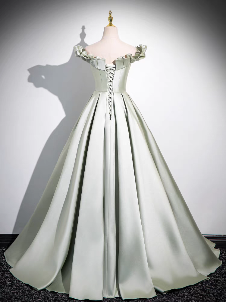 Col Asymétrique Robe Mancherons Robe de Quinceanera