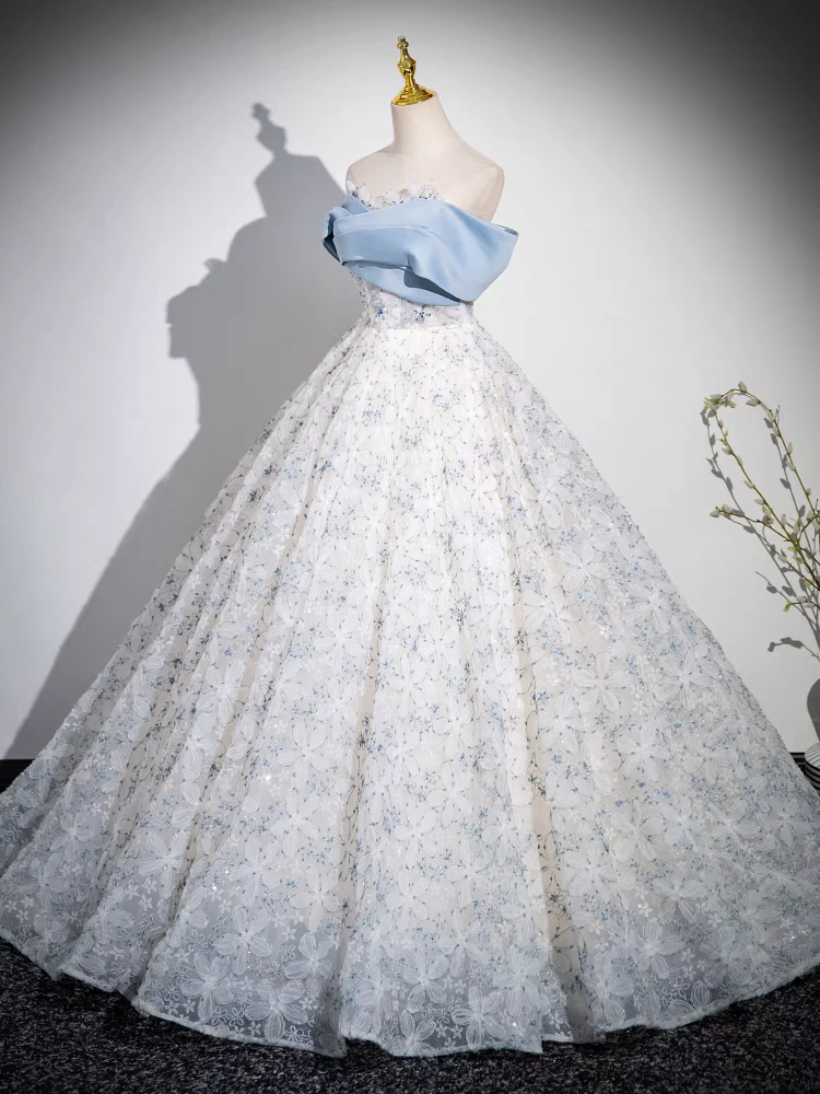 Épaule Dénudée Robe de Quinceanera en Satin et Tulle