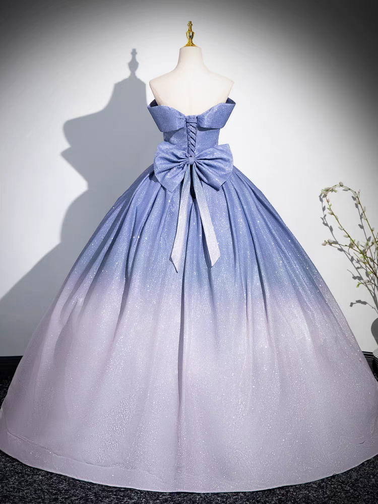Épaule Dénudée Col V Robe de Quinceanera avec un Nœud Papillon