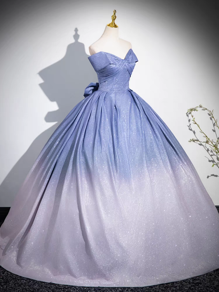 Épaule Dénudée Col V Robe de Quinceanera avec un Nœud Papillon