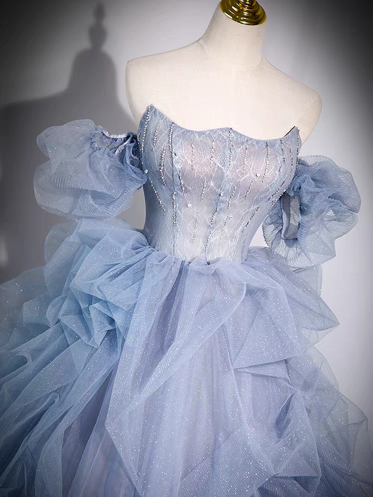 Chic Princesse Col Cœur Tulle Robe de Quinceanera