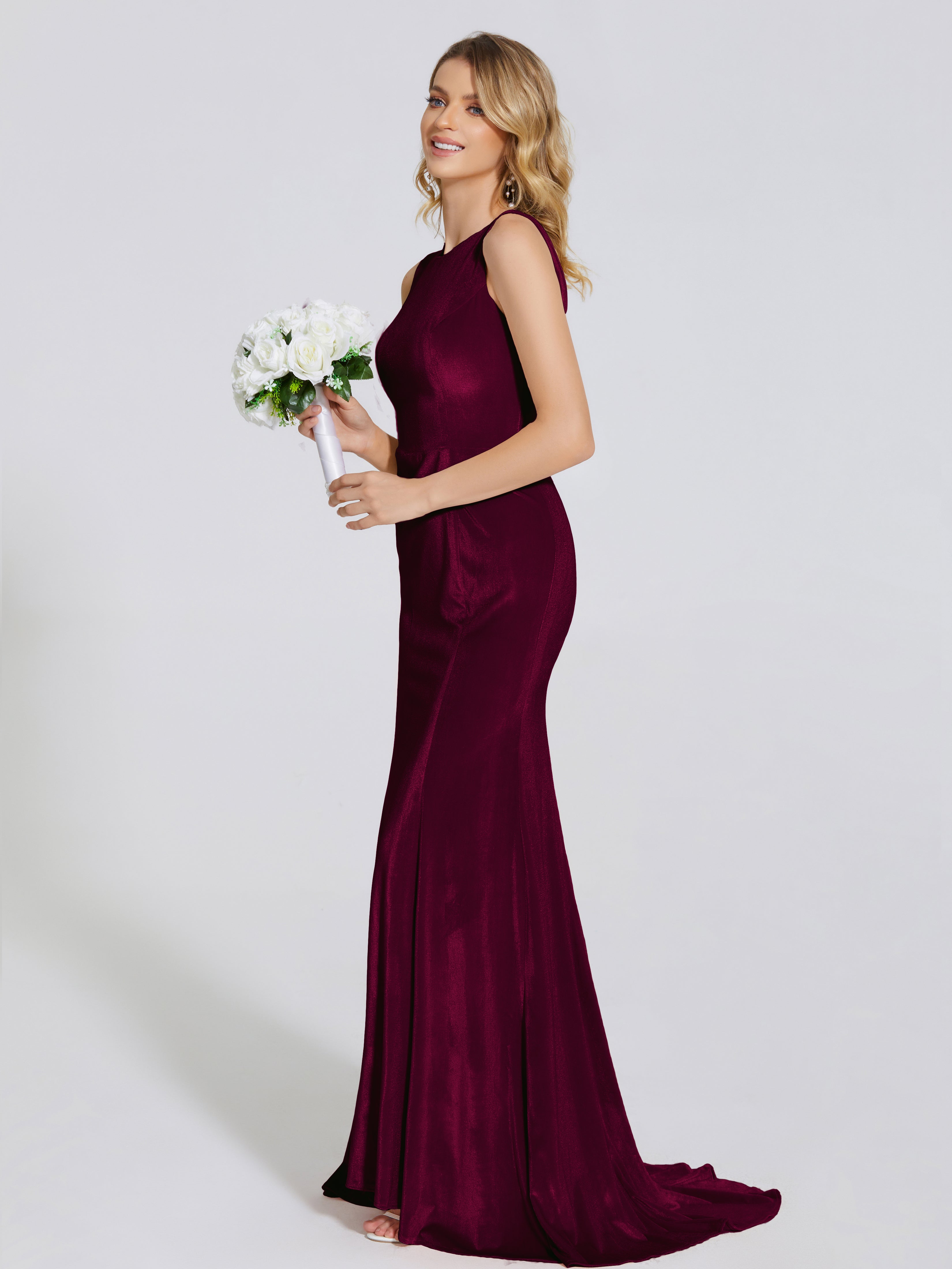 Robe soirée velour shops 2019