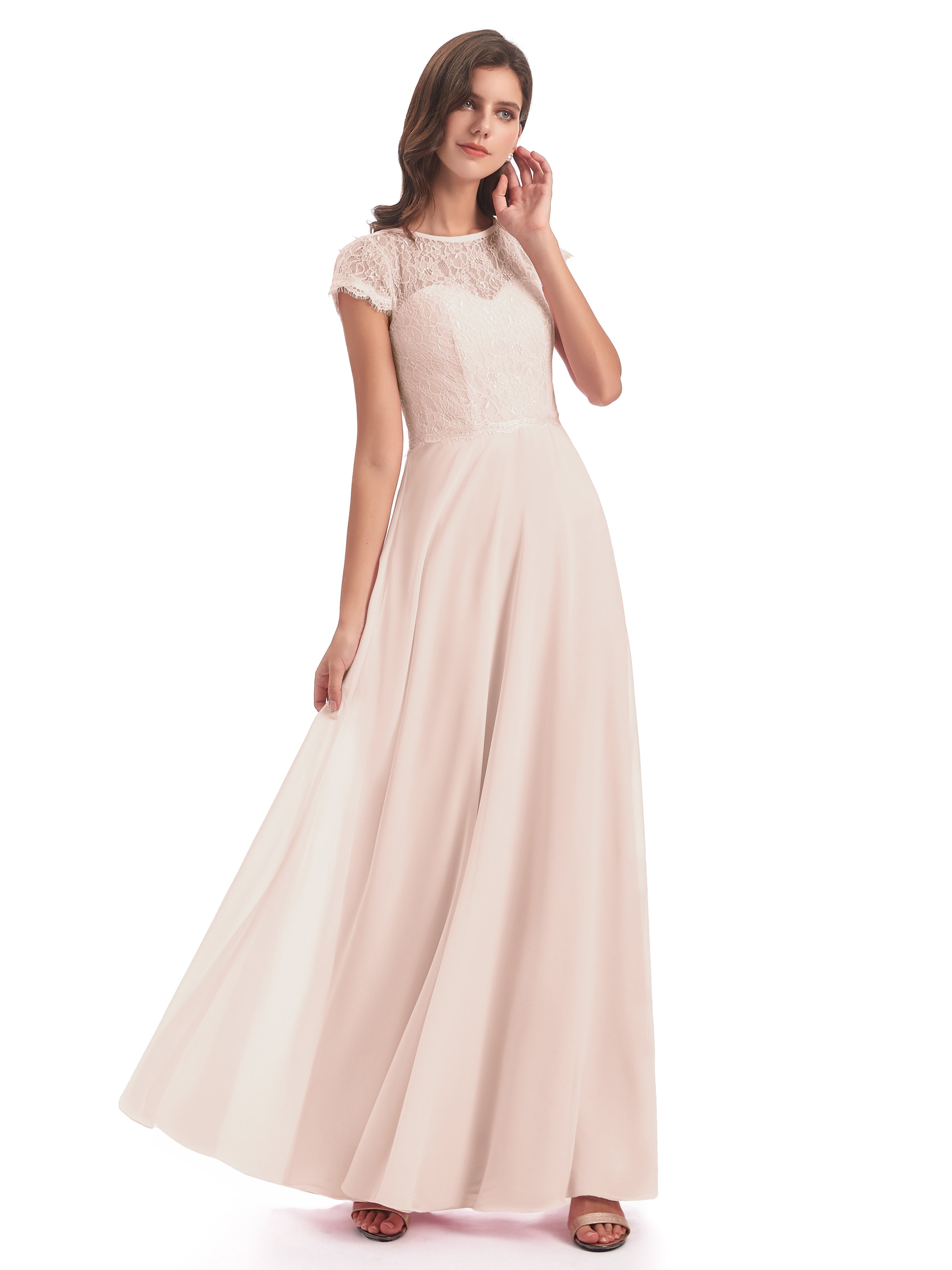 Robes Demoiselle d'Honneur Mancherons