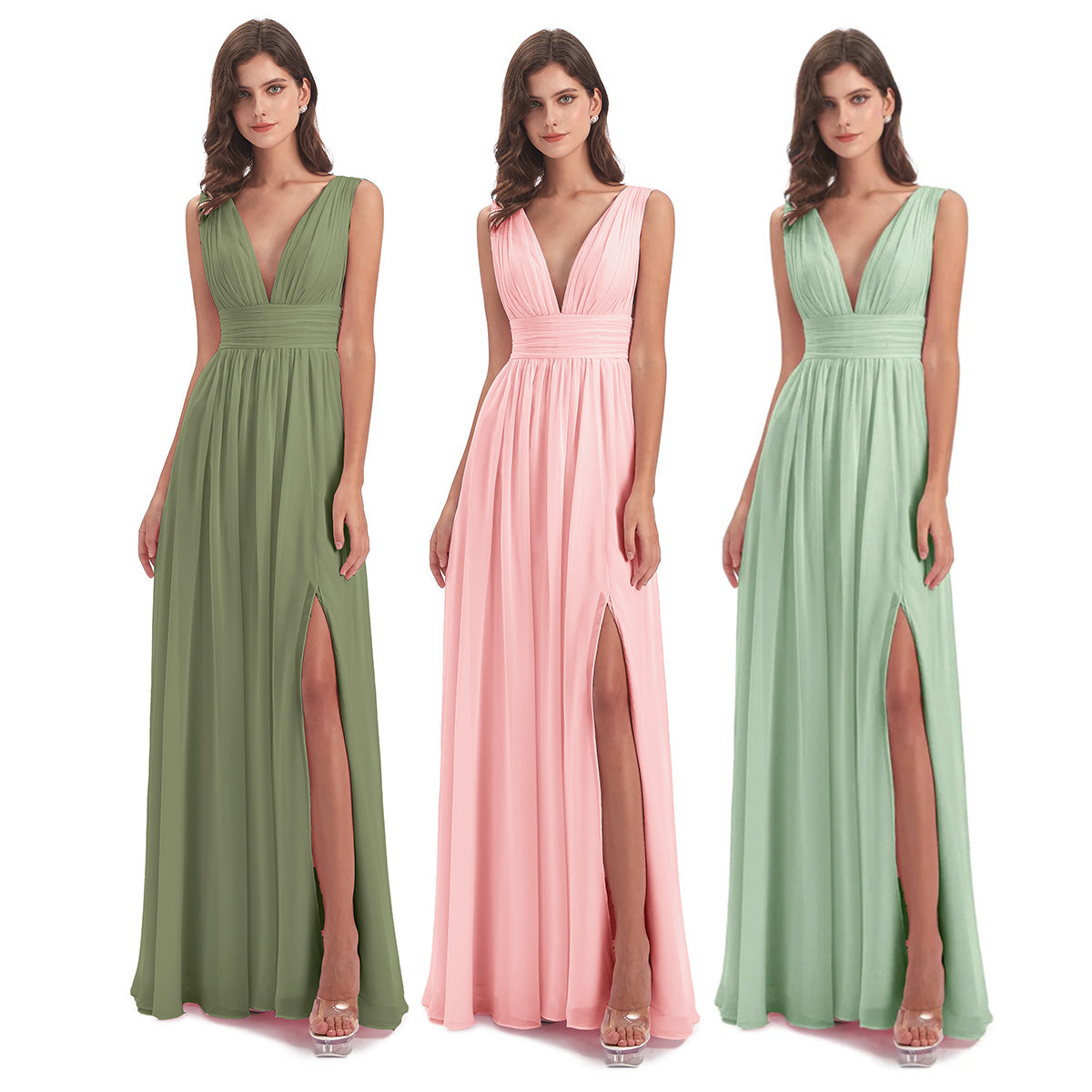 200+ robes de demoiselle d’honneur en ligne: Taille EU32-EU62, 70+ couleurs