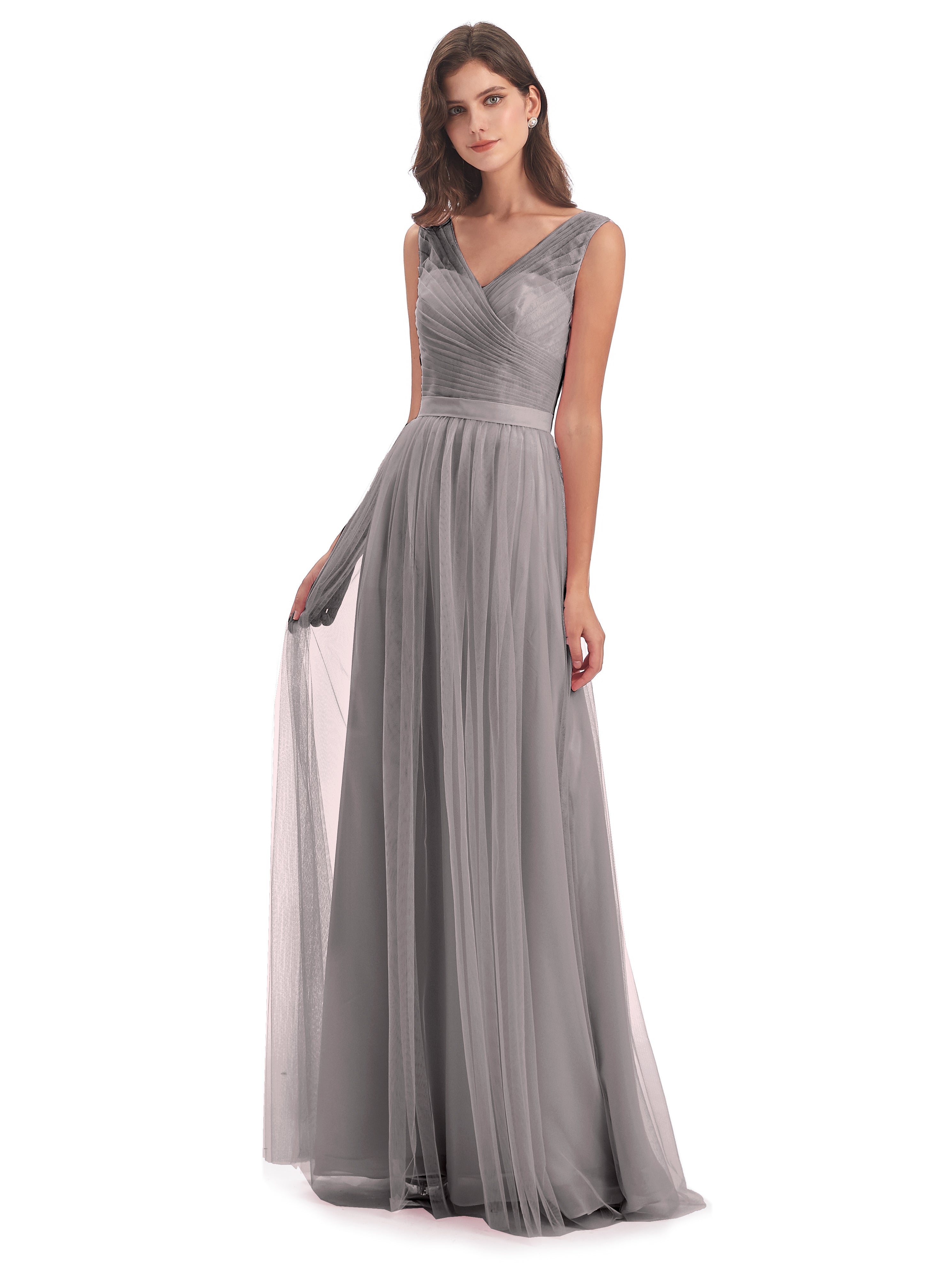 Robes Demoiselle D'honneur En Tulle