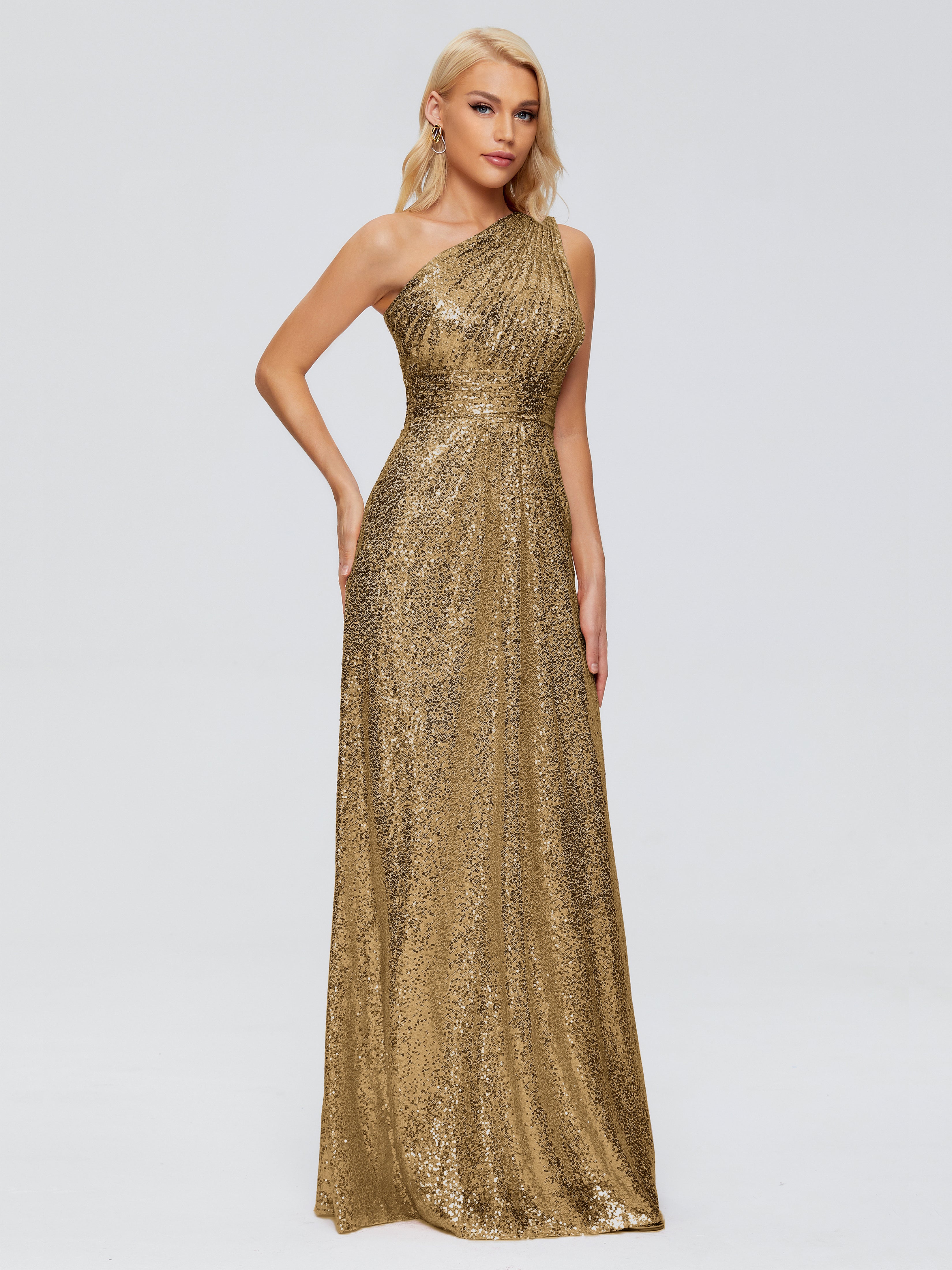 Robes Demoiselle D'honneur En Paillettes