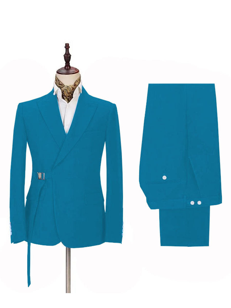Costume Homme 2 Pièces en BLEU Succès International et à la Coupe Affinante