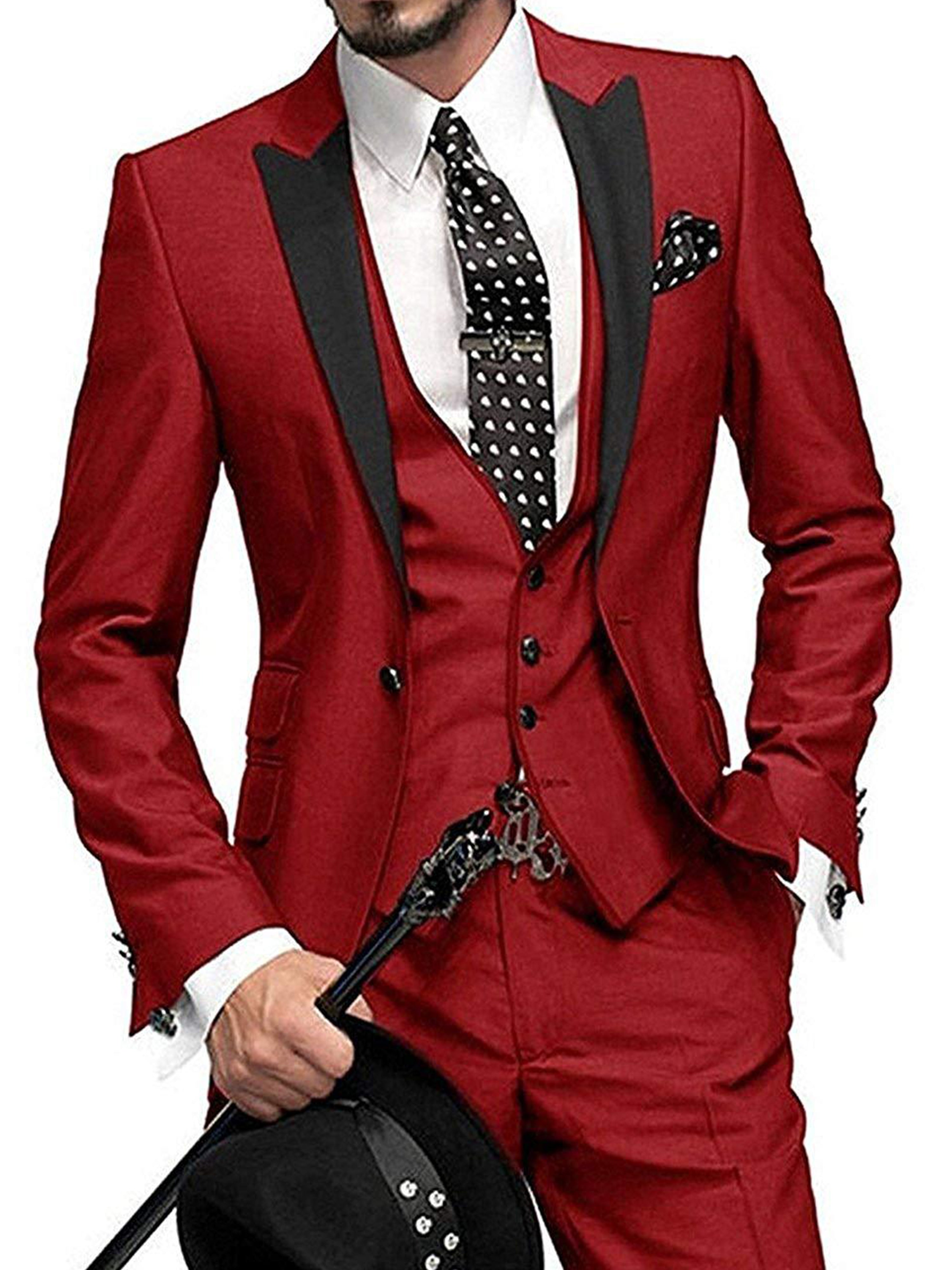 Costume 3 pièces pour homme Costume de mariage