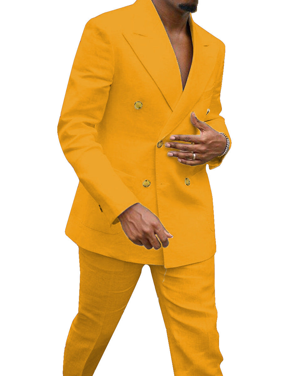 Costume Bureau Décontracté Homme 2 Pièces en SOUCI Élégance et Confort au Quotidien