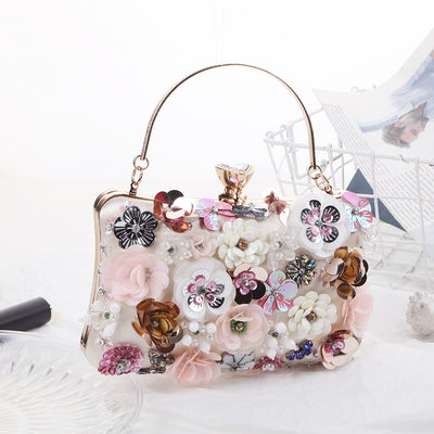 Floral Paillette Sac de soirée