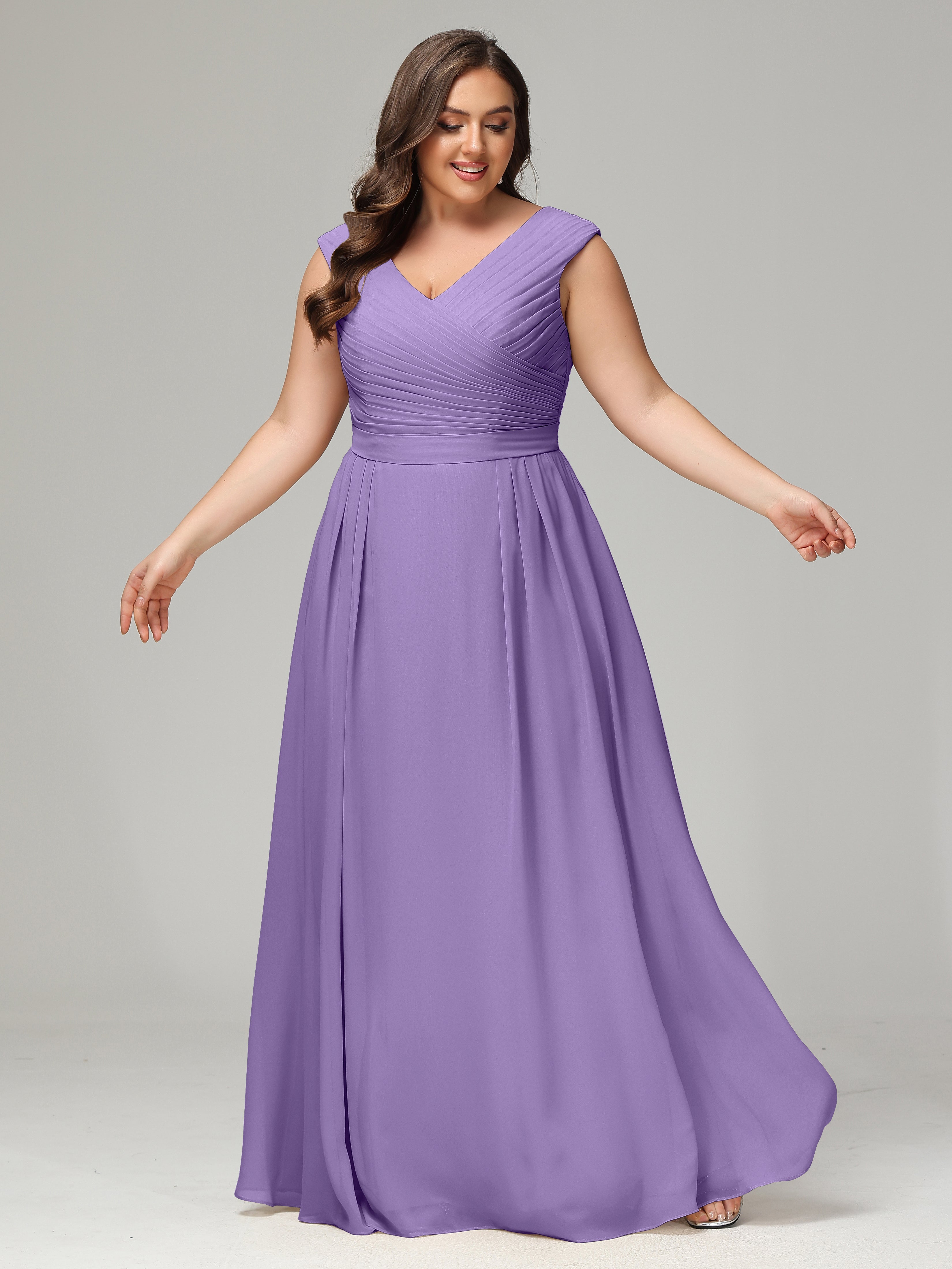 Robes De Demoiselle D'Honneur Tahiti Dos En V Mousseline Robe De Demoiselle D'Honneur Grande Taille