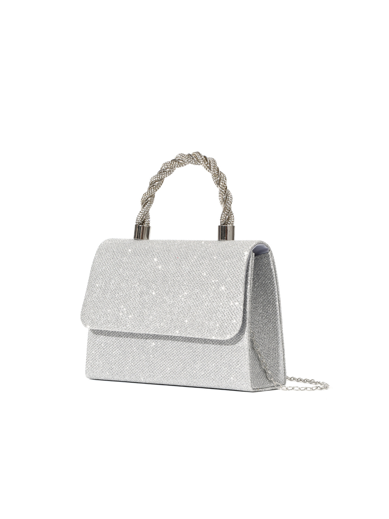 Sac de soirée élégant avec chaîne détachable Sac à bandoulière