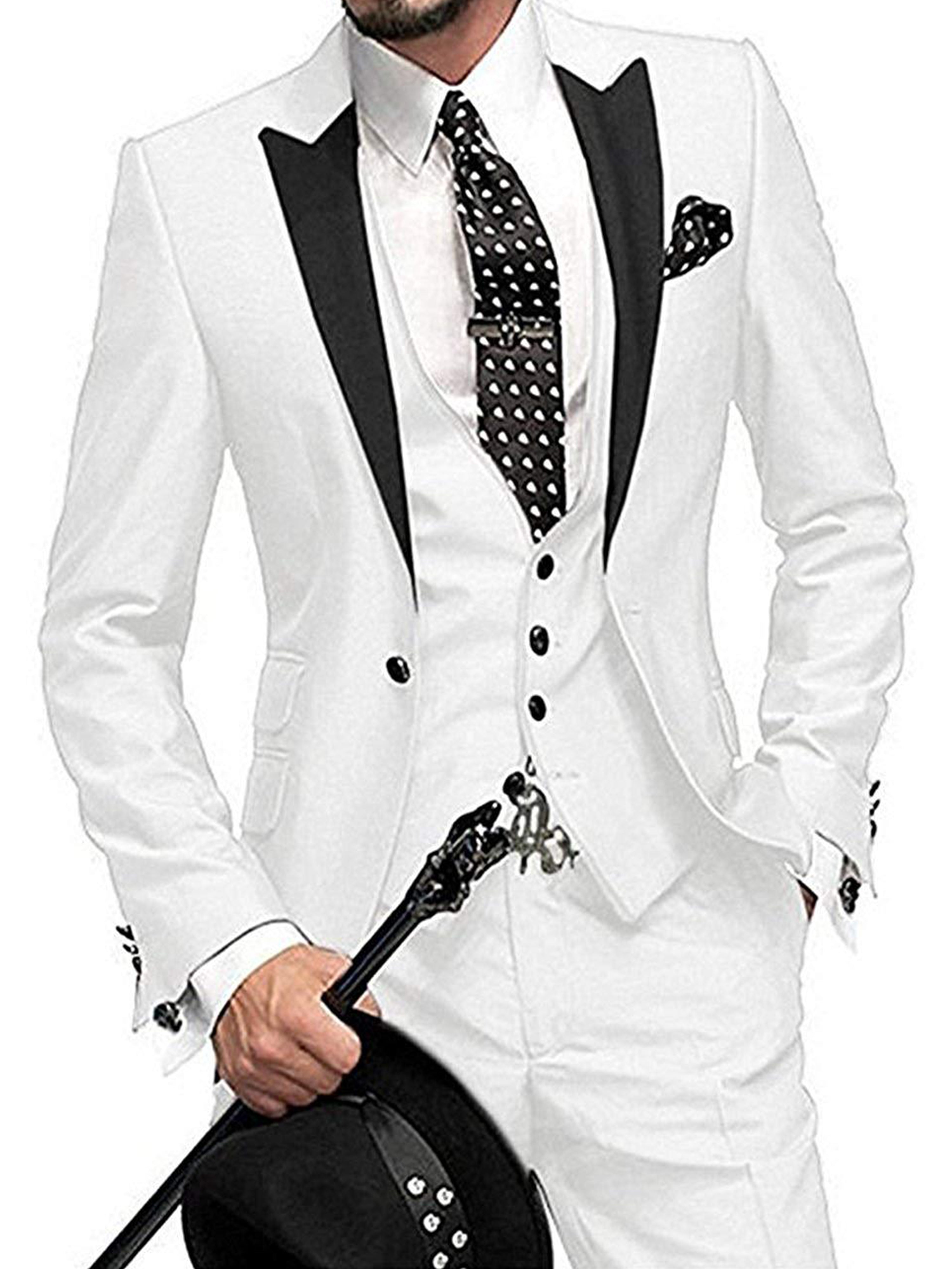 Costume 3 pièces pour homme Costume de mariage