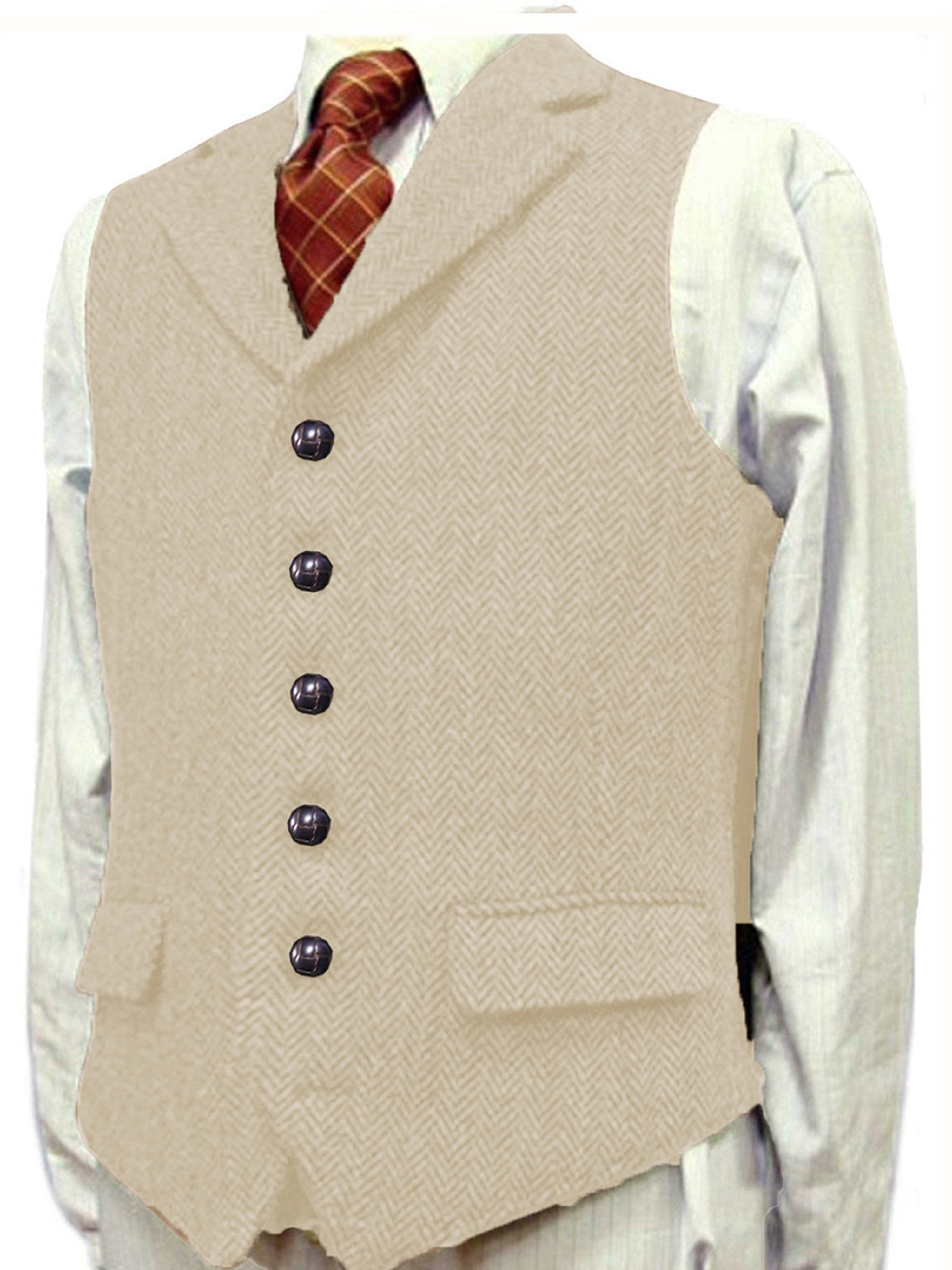 Gilet Homme à chevrons pour Mariage