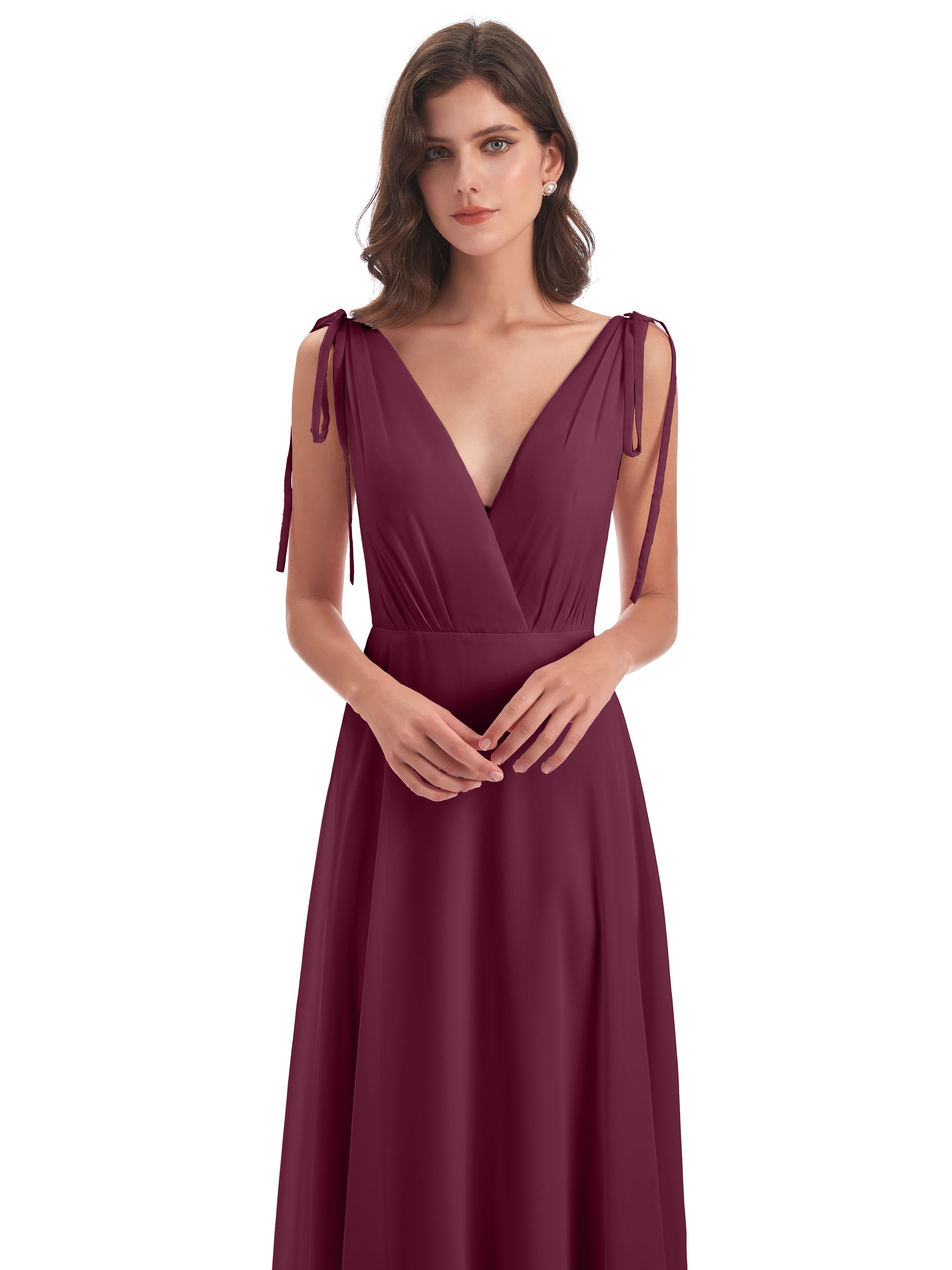 Robes De Demoiselle D'Honneur Mure Dos Nu Col V Robes Demoiselle D'Honneur