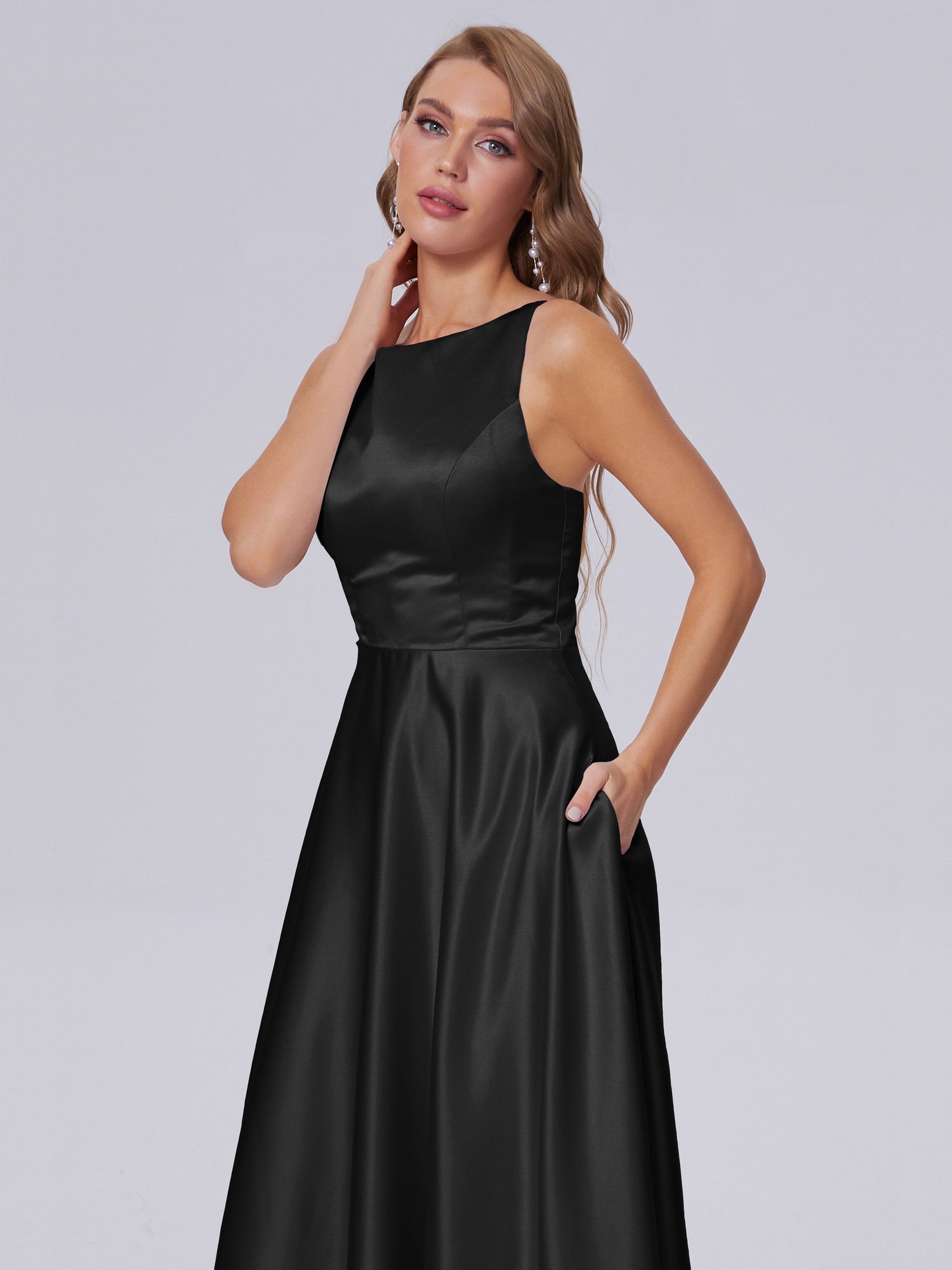 Fiona on sale noir gown