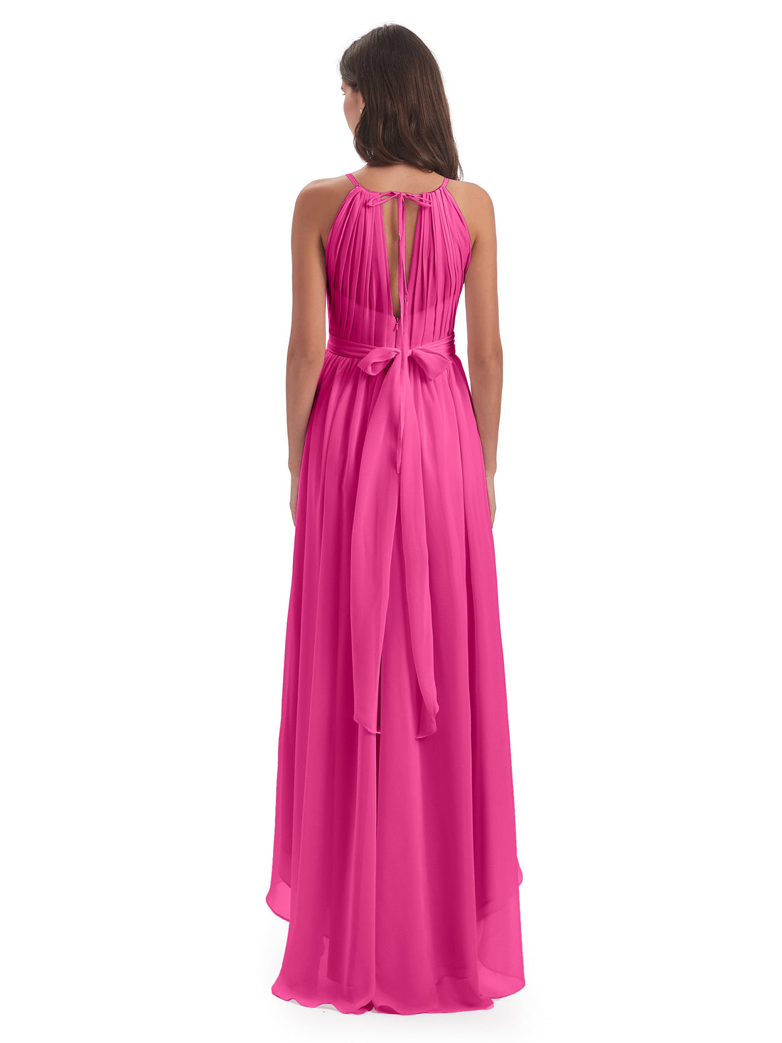 Robe De Soirée Jenny Yoo 'Shiloh' Sans Bretelles En Mousseline De Soie - Taille 8 - Neuf Avec étiquettes